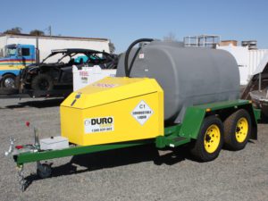 Custom mobile fuel solutions that keep pumping equipment dust-free at AB Contract Farming, NSW