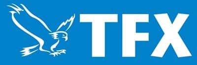 TFX LOGO RECTANGULAR WHITE ON BLUE JULY 2026